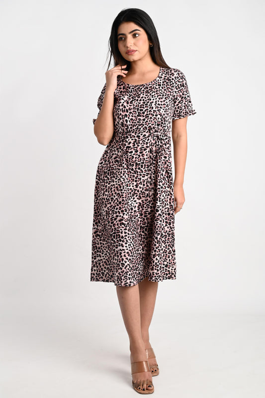 The Pink Cheetah Dress