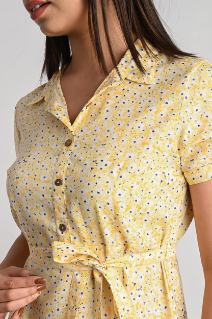 The Lemon Yellow Dress