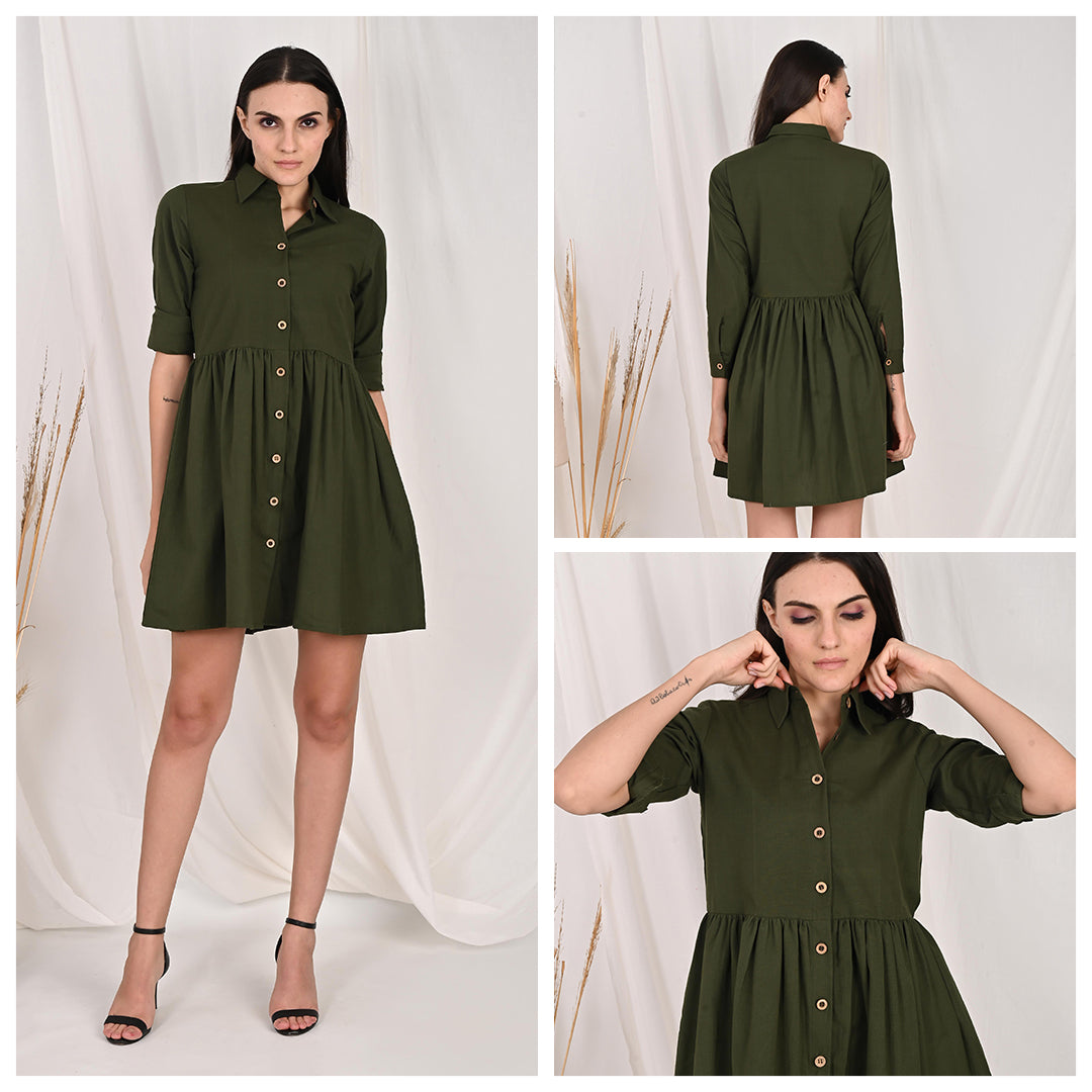 The Solid Smock Dress