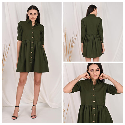 The Solid Smock Dress