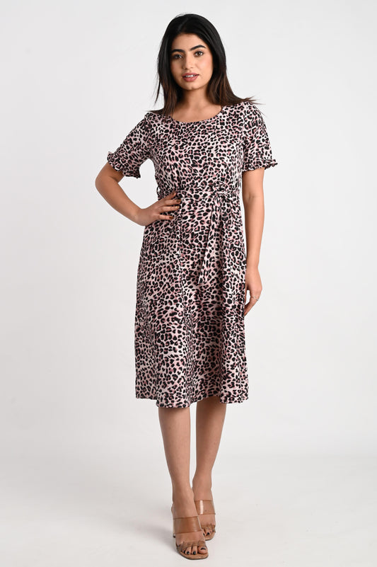 The Pink Cheetah Dress