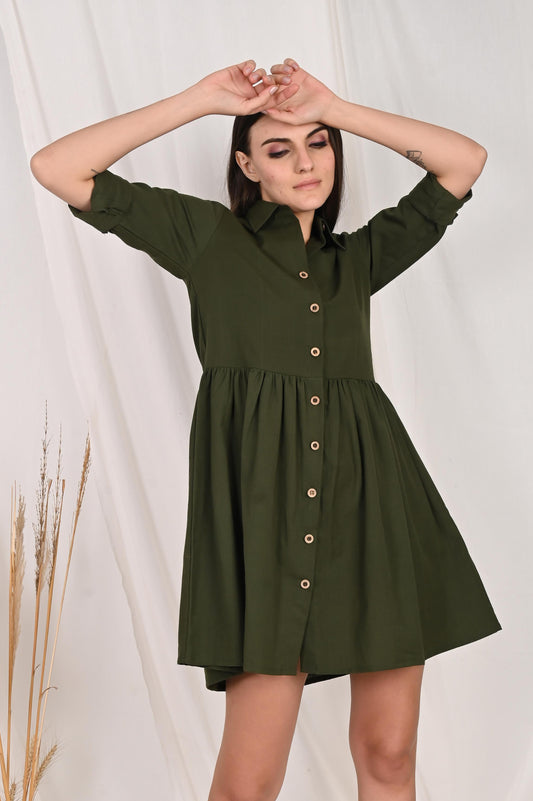 The Solid Smock Dress