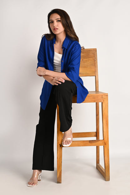 The Oversized Solid Shirt